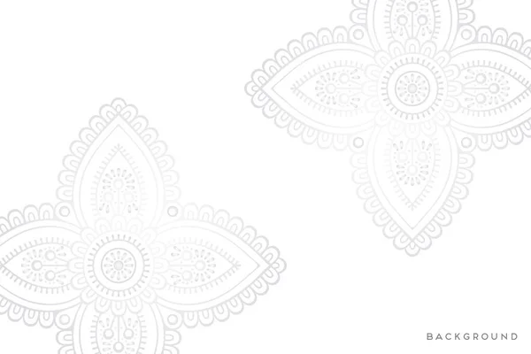 Luxus Ornamentalen Mandala Design Hintergrund Gold Farbvektor — Stockvektor