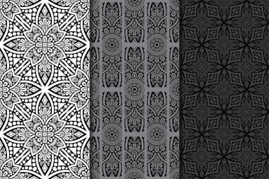 Altın rengi vektör olarak lüks mandala tasarımı