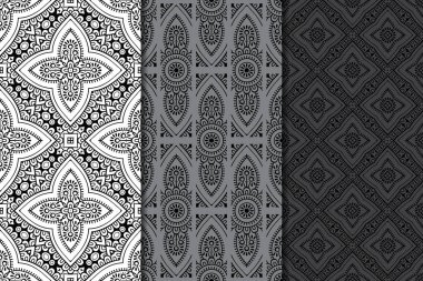 Altın rengi vektör olarak lüks mandala tasarımı