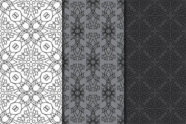 Altın rengi vektör olarak lüks mandala tasarımı