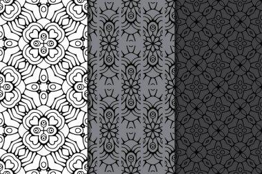 Altın rengi vektör olarak lüks mandala tasarımı