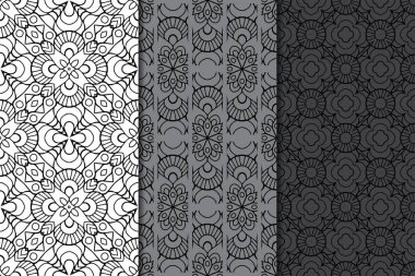 Altın rengi vektör olarak lüks mandala tasarımı