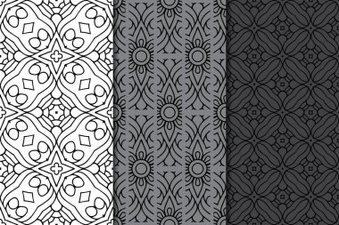 Altın rengi vektör olarak lüks mandala tasarımı