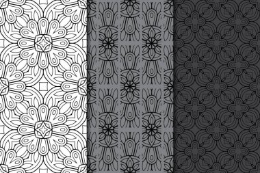 Altın rengi vektör olarak lüks mandala tasarımı