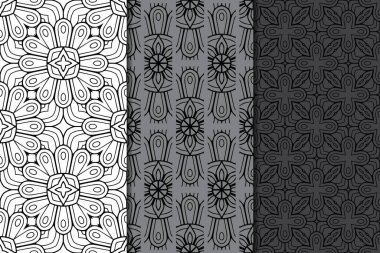 Altın rengi vektör olarak lüks mandala tasarımı