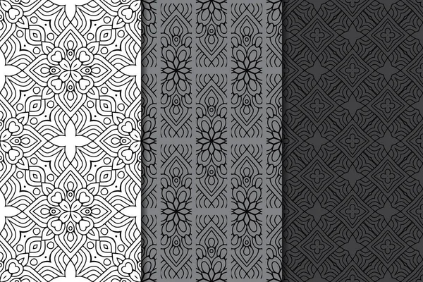 Luxo Design Mandala Ornamental Fundo Vetor Cor Ouro —  Vetores de Stock