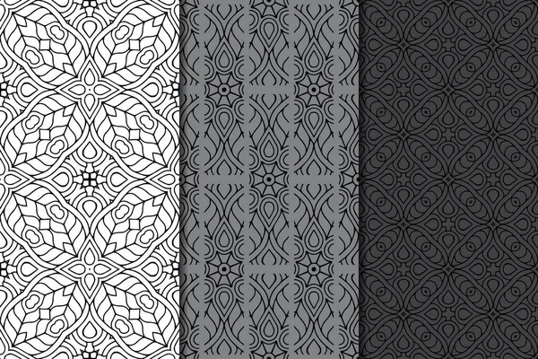 Luxo Design Mandala Ornamental Fundo Vetor Cor Ouro — Vetor de Stock