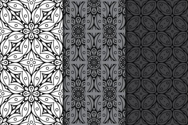 Altın rengi vektör olarak lüks mandala tasarımı