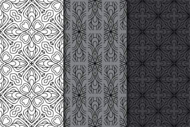 Altın rengi vektör olarak lüks mandala tasarımı