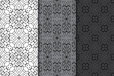 Altın rengi vektör olarak lüks mandala tasarımı