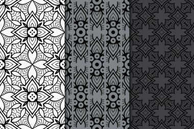 Altın rengi vektör olarak lüks mandala tasarımı