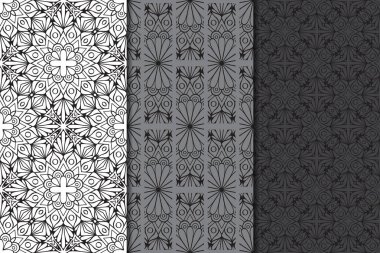 Altın rengi vektör olarak lüks mandala tasarımı