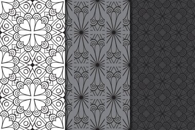 Altın rengi vektör olarak lüks mandala tasarımı