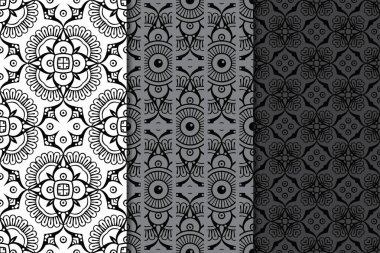 Altın rengi vektör olarak lüks mandala tasarımı