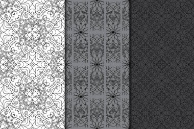 Altın rengi vektör olarak lüks mandala tasarımı