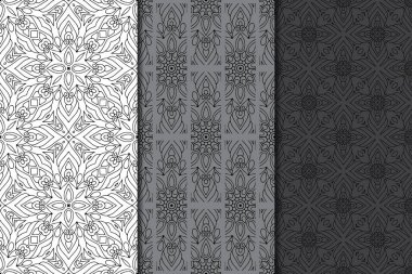 Altın rengi vektör olarak lüks mandala tasarımı