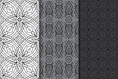 Altın rengi vektör olarak lüks mandala tasarımı