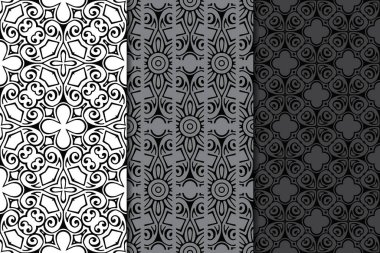 Altın rengi vektör olarak lüks mandala tasarımı