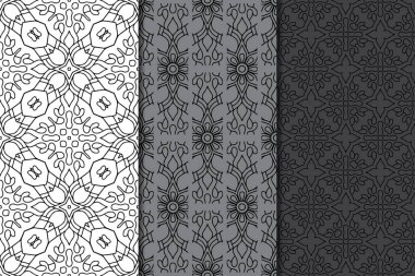 Altın rengi vektör olarak lüks mandala tasarımı