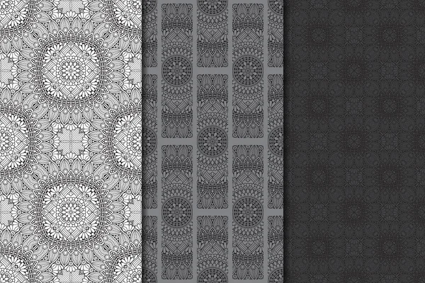 Fond Design Mandala Ornemental Luxe Vecteur Couleur — Image vectorielle