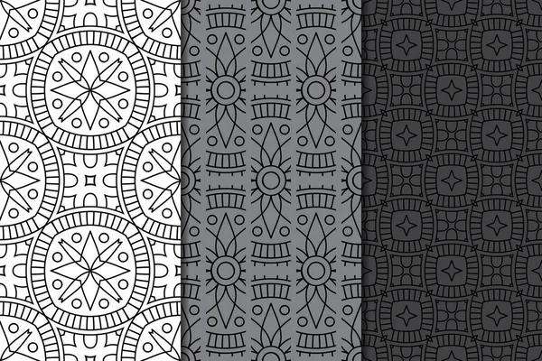 Fond Design Mandala Ornemental Luxe Vecteur Couleur — Image vectorielle