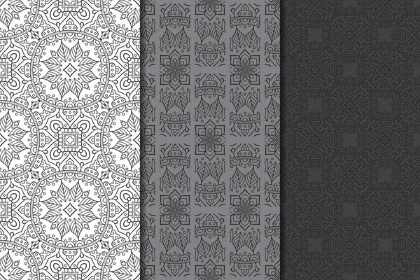 Luxo Design Mandala Ornamental Fundo Vetor Cor Ouro — Vetor de Stock