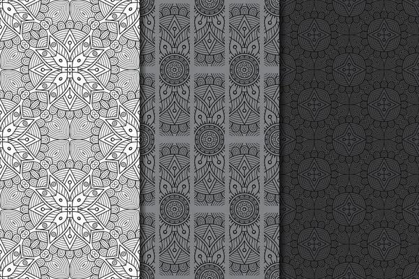 Fond Design Mandala Ornemental Luxe Vecteur Couleur — Image vectorielle