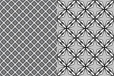 Mandala Süs Şablonu. Eski dekoratif unsurlar arka planı