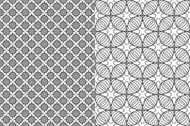 Mandala Süs Şablonu. Eski dekoratif unsurlar arka planı