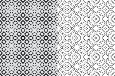 Mandala Süs Şablonu. Eski dekoratif unsurlar arka planı