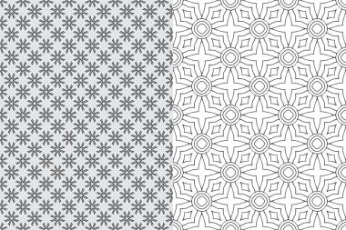 Mandala Süs Şablonu. Eski dekoratif unsurlar arka planı