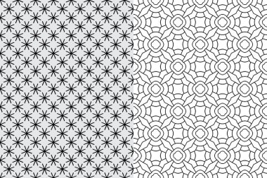 Mandala Süs Şablonu. Eski dekoratif unsurlar arka planı