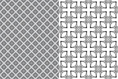 Mandala Süs Şablonu. Eski dekoratif unsurlar arka planı