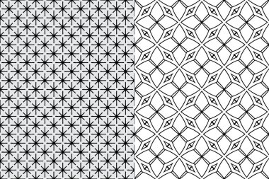 Mandala Süs Şablonu. Eski dekoratif unsurlar arka planı