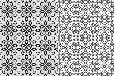 Mandala Süs Şablonu. Eski dekoratif unsurlar arka planı