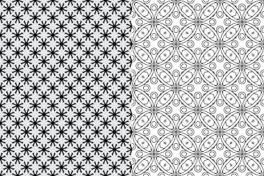 Mandala Süs Şablonu. Eski dekoratif unsurlar arka planı