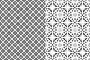 Mandala Süs Şablonu. Eski dekoratif unsurlar arka planı