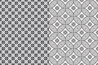 Mandala Süs Şablonu. Eski dekoratif unsurlar arka planı