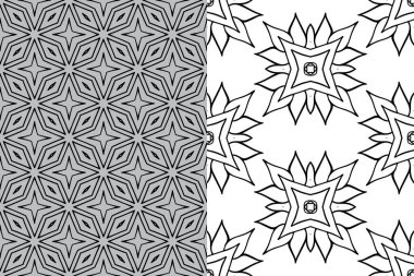 Mandala Süs Şablonu. Eski dekoratif unsurlar arka planı