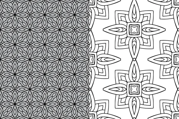 Mandala Sieraad Patroon Vintage Decoratieve Elementen Achtergrond — Stockvector