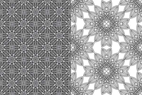 Mandala Ornament Pattern Vintage Decorative Elements Background — Stock Vector