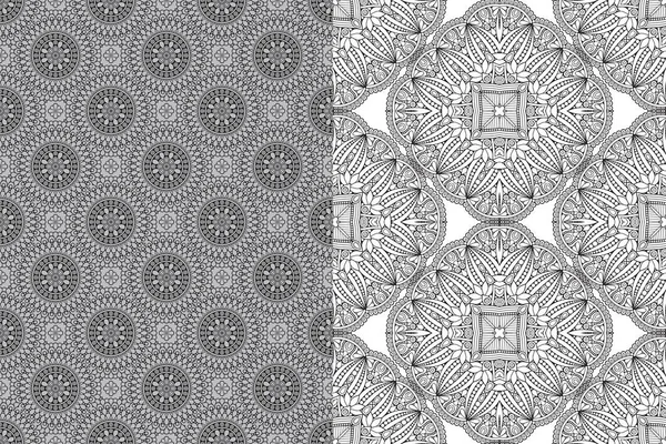 Mandala Sieraad Patroon Vintage Decoratieve Elementen Achtergrond — Stockvector