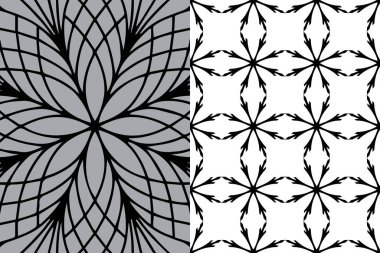 Mandala Süs Şablonu. Eski dekoratif unsurlar arka planı