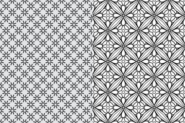 Mandala Süs Şablonu. Eski dekoratif unsurlar arka planı