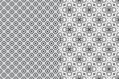 Mandala Süs Şablonu. Eski dekoratif unsurlar arka planı