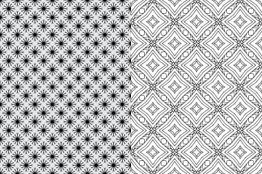 Mandala Süs Şablonu. Eski dekoratif unsurlar arka planı