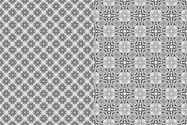 Mandala Süs Şablonu. Eski dekoratif unsurlar arka planı