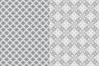 Mandala Süs Şablonu. Eski dekoratif unsurlar arka planı