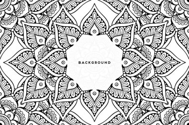 Güzel arkaplan geometrik daire ögesini süslemek vektör içinde yapılır