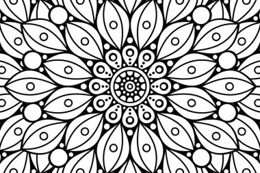 Güzel arkaplan geometrik daire ögesini süslemek vektör içinde yapılır